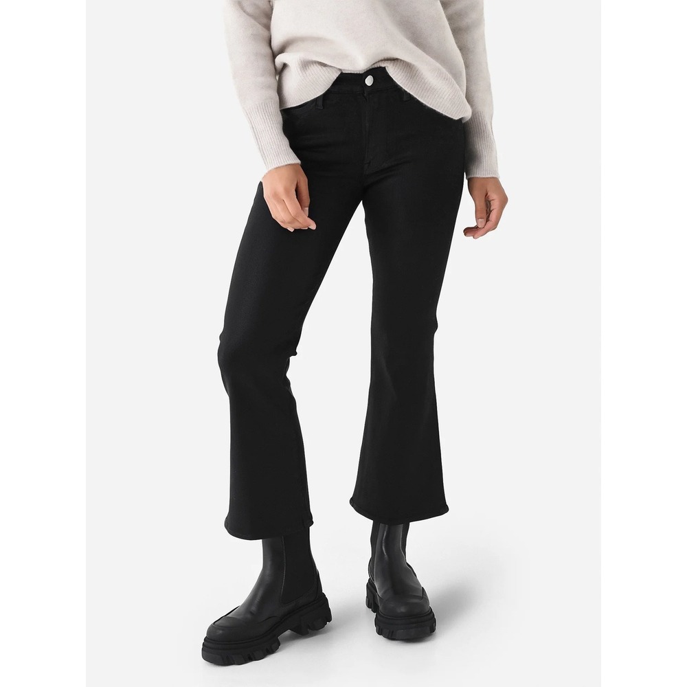 Frame Women's Le‎ Crop Flare Black Jean Size 27